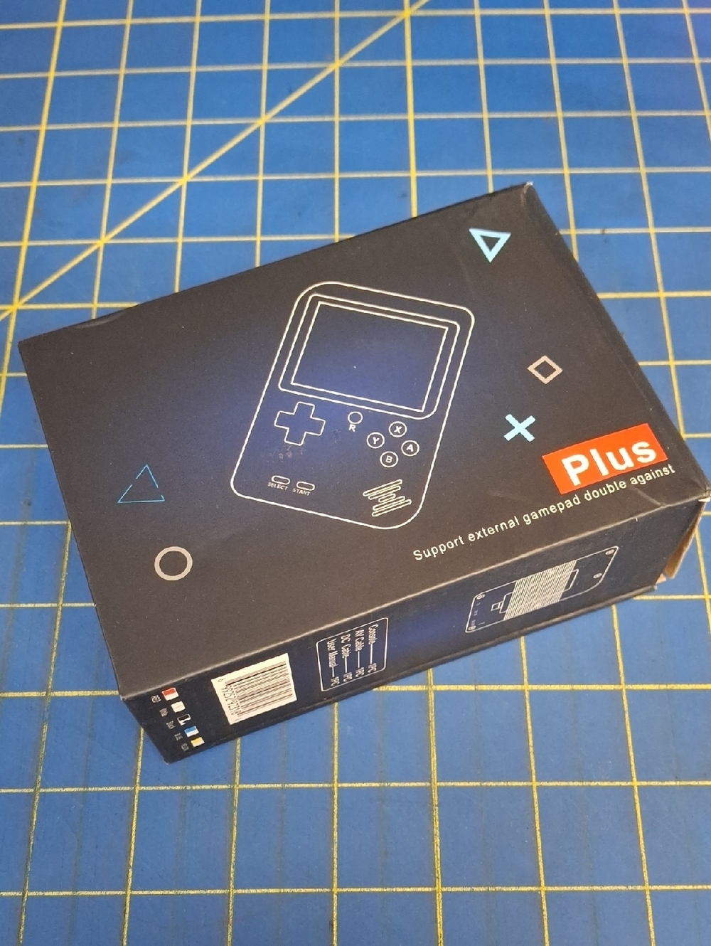 Game Plus Retro Handheld Game Console Plus – Black New